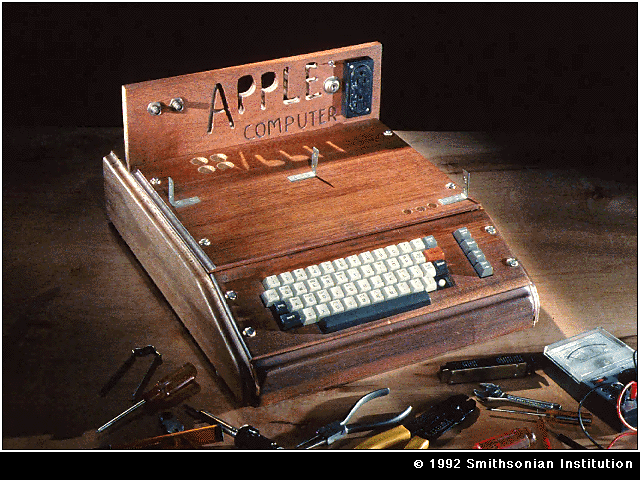 Apple I with KB from Smithsonian
