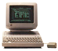 Apple IIc from front